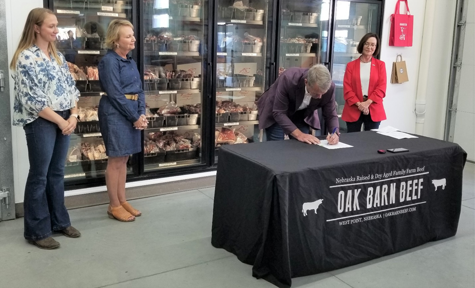 Gov. Pillen signs executive order