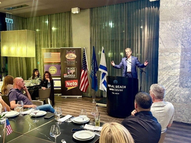 Business roundtable with Israeli tech companies