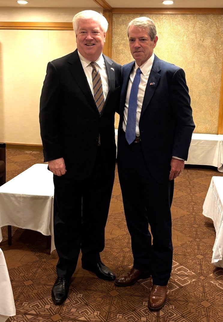 Gov. Pillen &amp; U.S. Ambassador to Japan George Glass