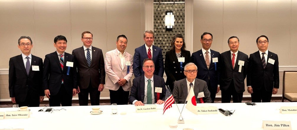 Joint executive meeting with governors from the U.S. &amp; Japan
