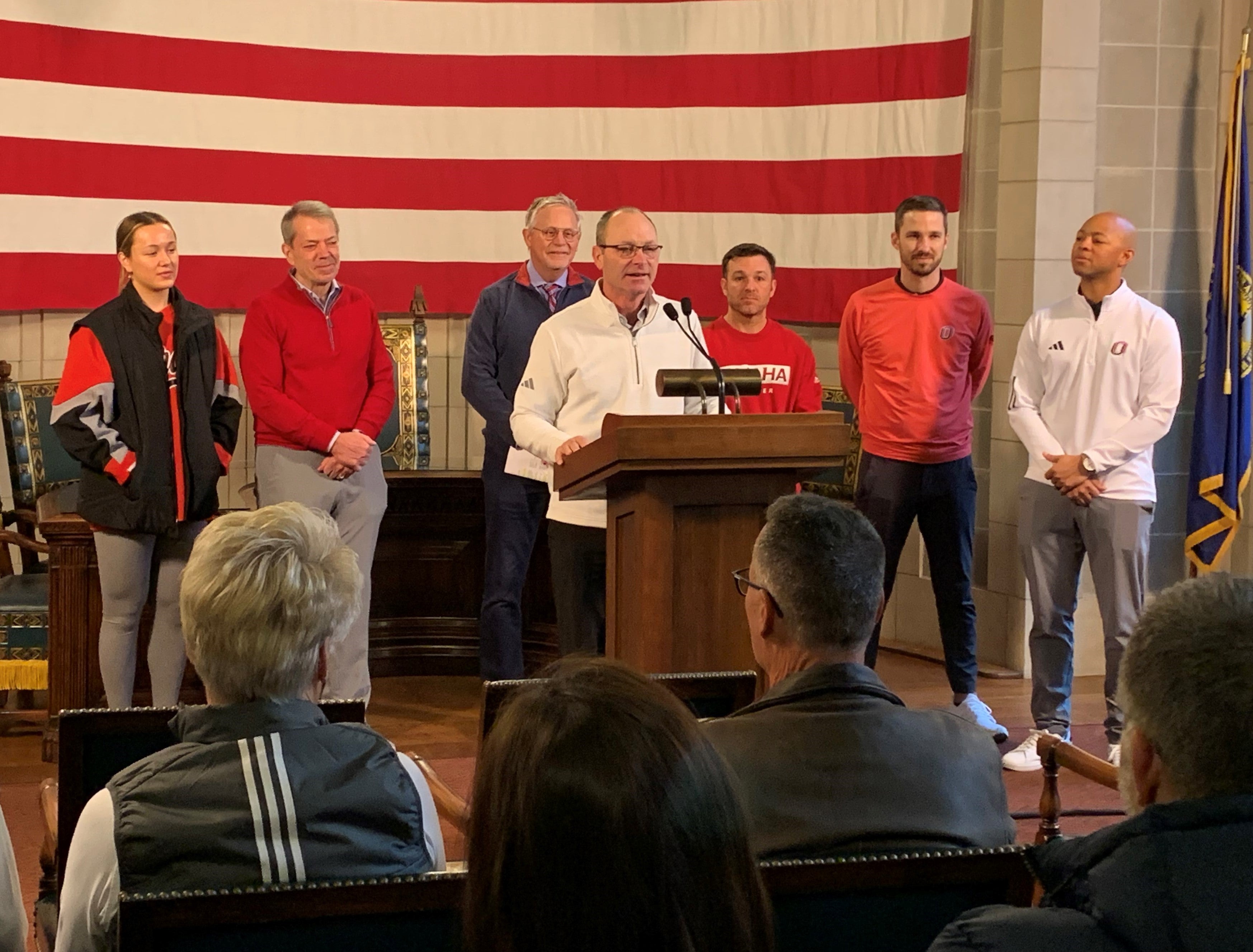 Dave Minarik, president of the Nebraska Sports Council