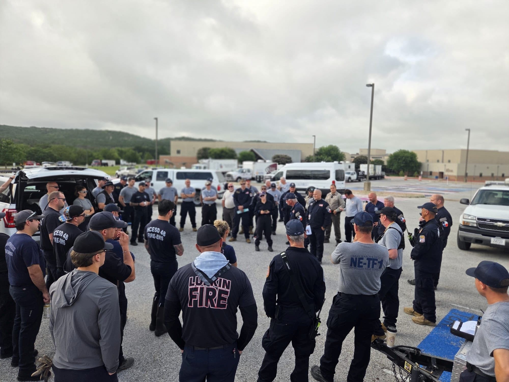 NE-TF1 Search Efforts in Central Texas