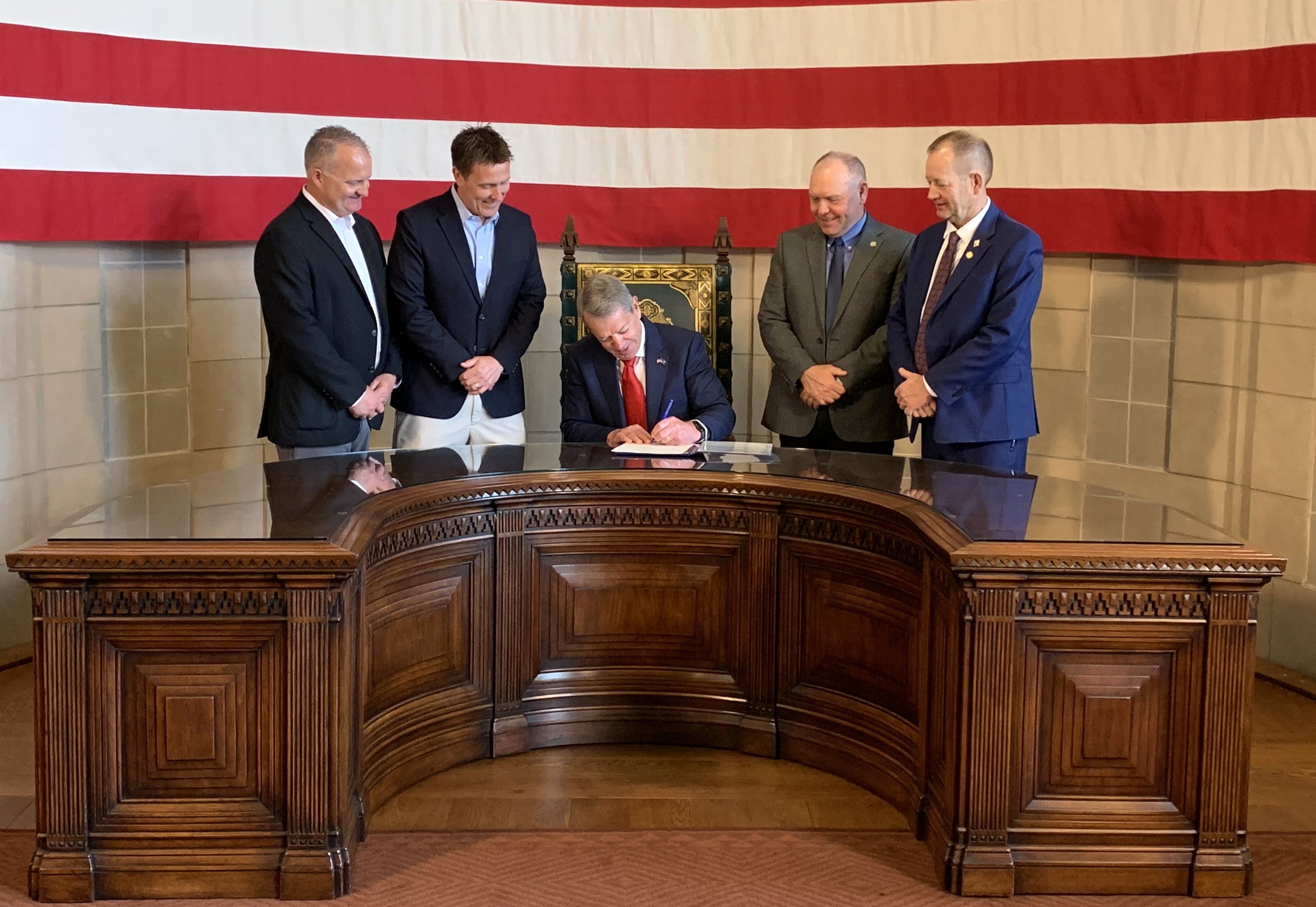 Gov. Pillen Hosts Ceremonial Bill Signing Celebrating Creation of New State Agency