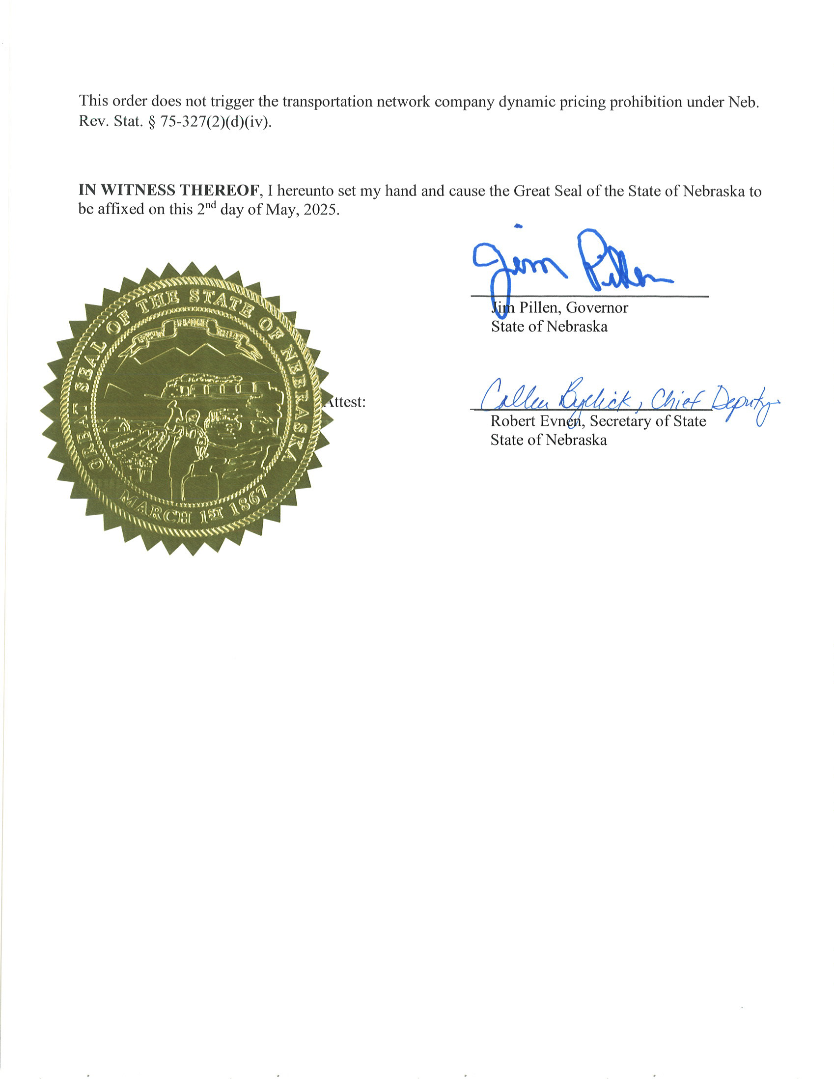 Executive Order 25-11 Page 2