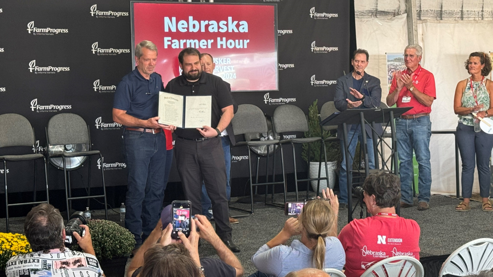 Gov. Pillen, Senators and Dept. of Ag Present Laws to Protect Nebraska from Foreign Adversaries during News Conference on 9/11