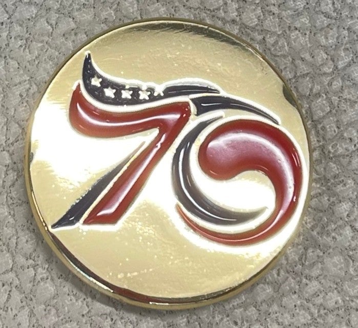 Governor Pillen’s pin commemorating the 70th anniversary of the Korean Armistice Agreement