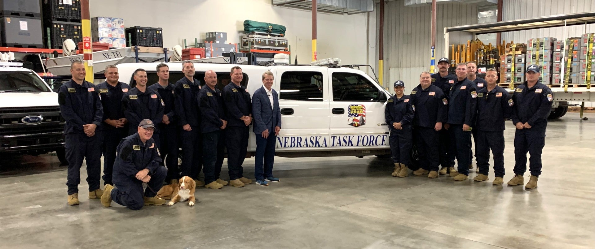 Gov. Pillen and the Members of Nebraska Task Force One