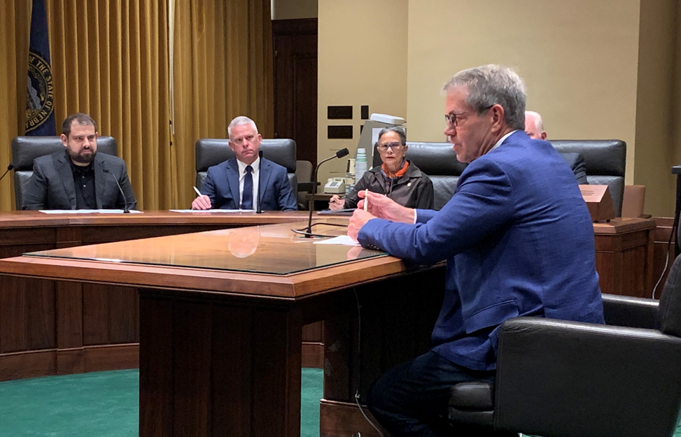 Gov. Pillen Addresses Committee on Pacific Conflict at Inaugural Meeting