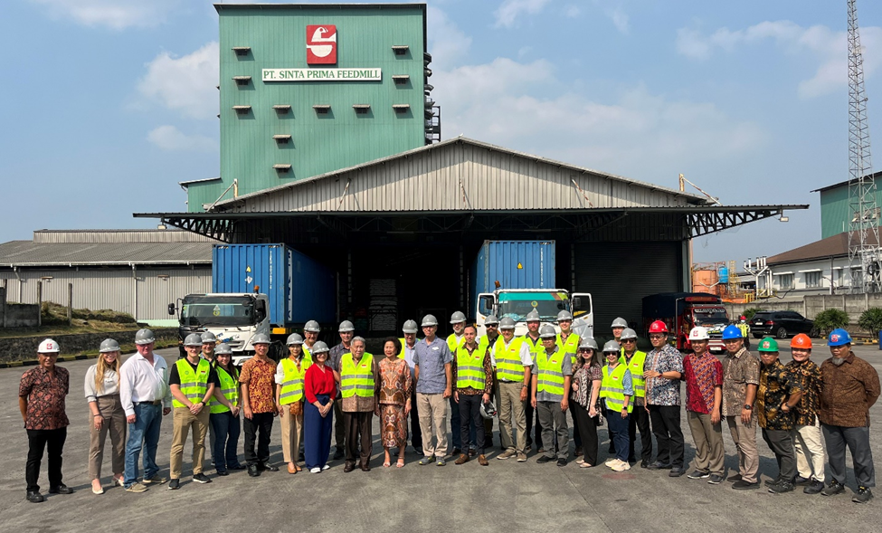 Delegation visit to Pt. Sinta Prima Feedmill