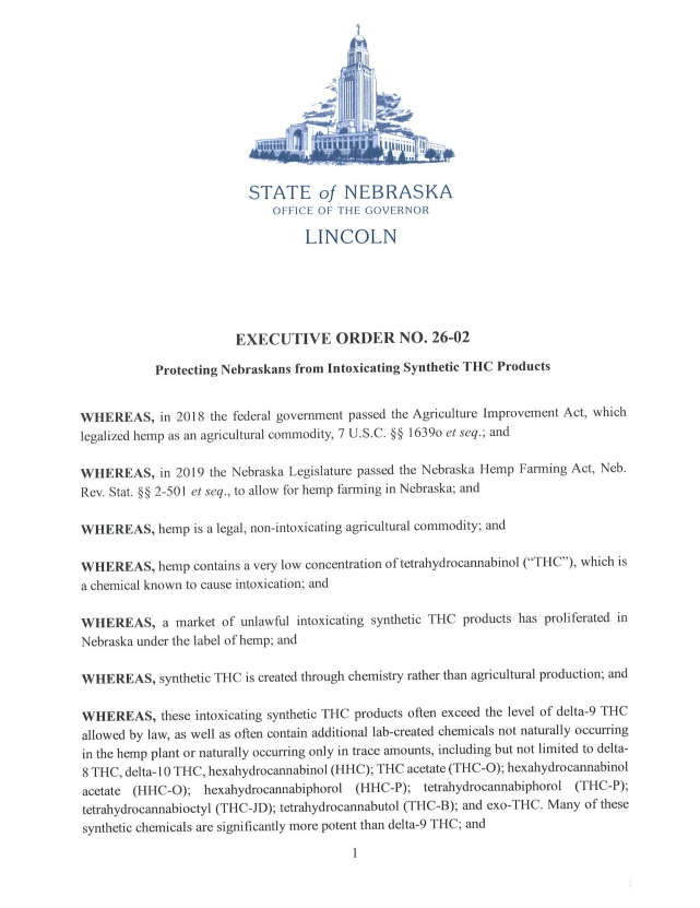 Executive Order 26-02 Page 1