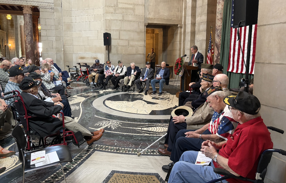 World War II Veteran Recognition Ceremony