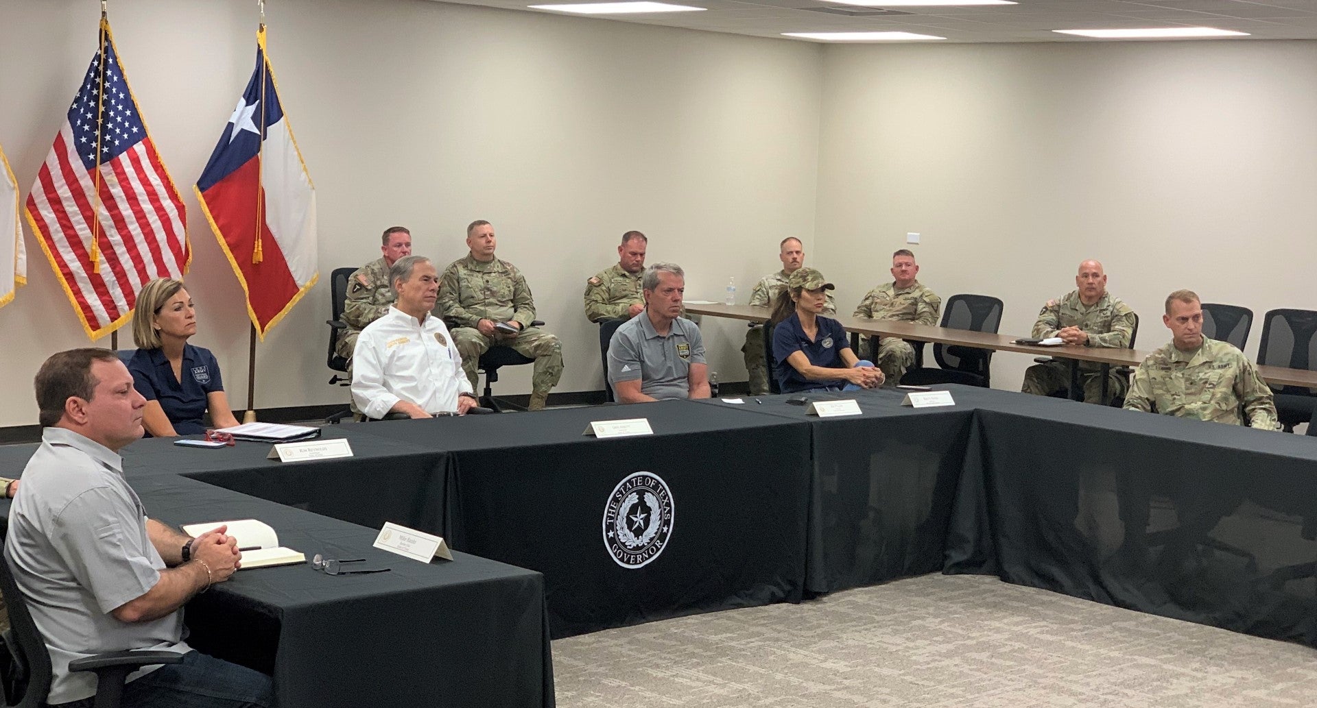 Governor Jim Pillen joined Republican governors for a series of border security briefings
