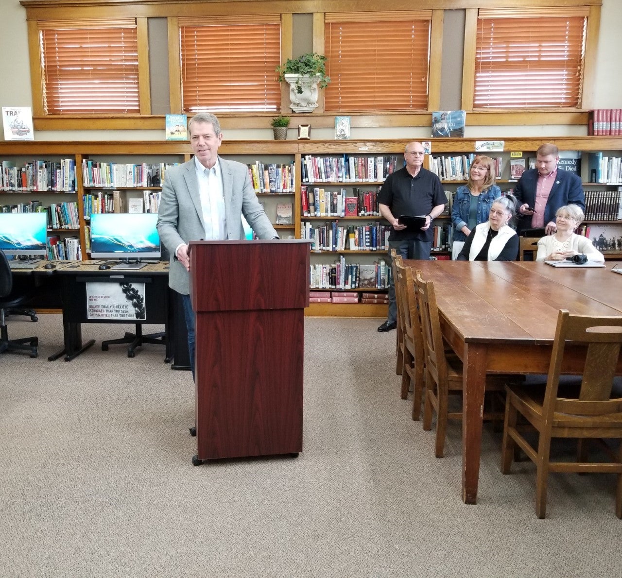 Governor Pillen Promotes Broadband Connections During National Library Week