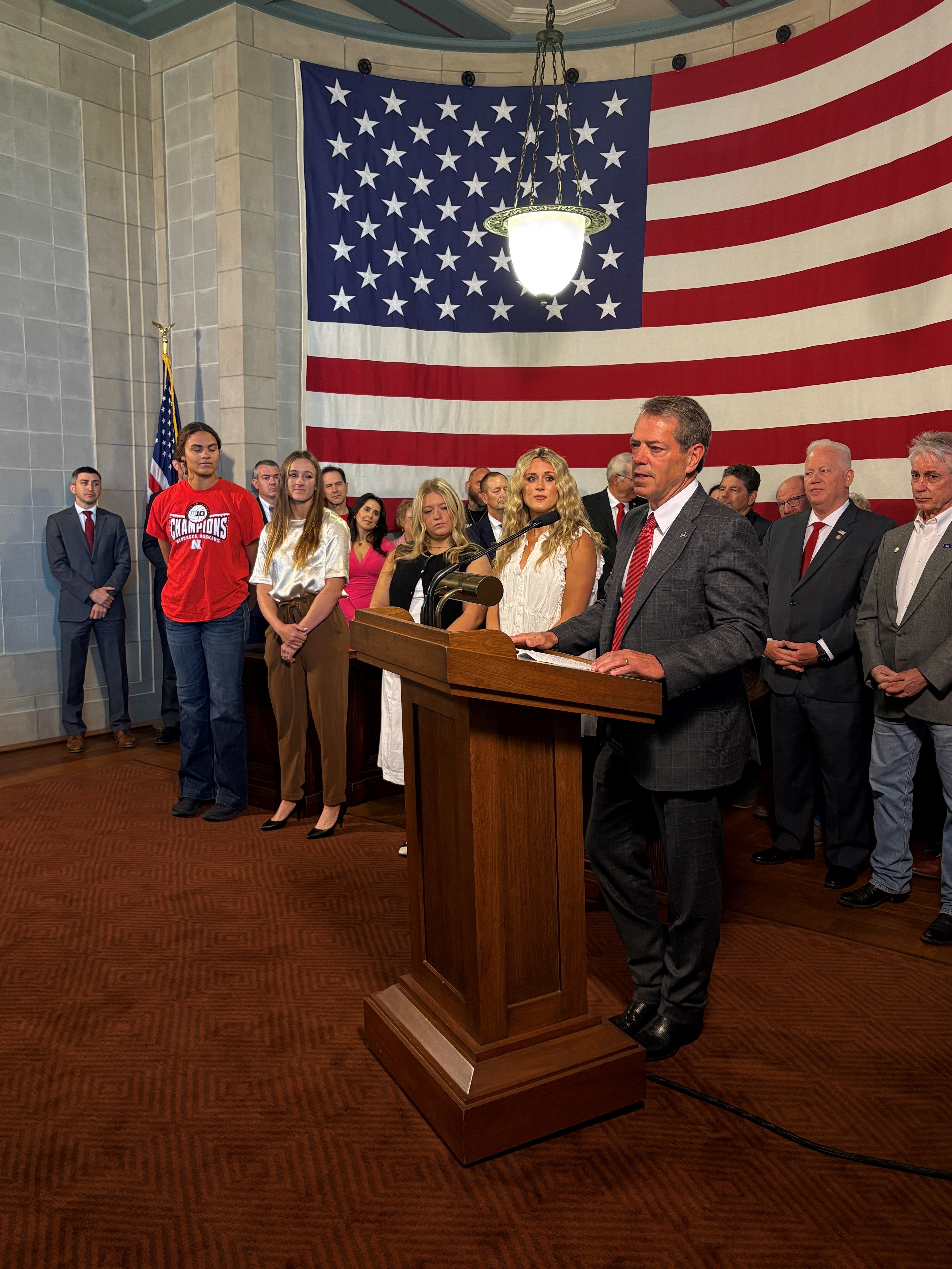 Governor Pillen Signs the Stand With Women Act