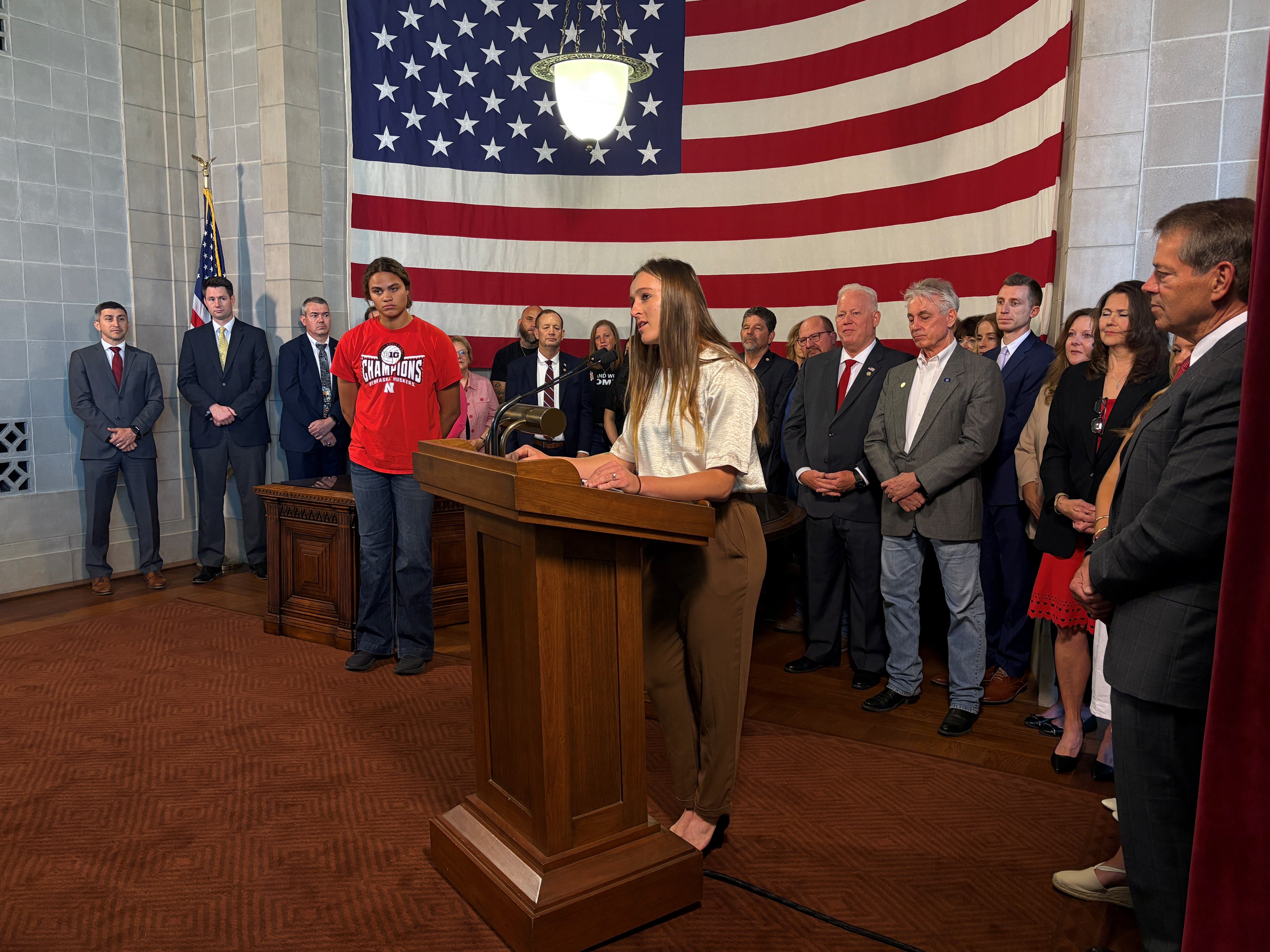Governor Pillen Signs the Stand With Women Act